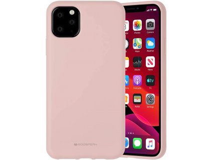 Ochranný kryt pro iPhone 11 Pro MAX - Mercury, Silicone Pink Sand