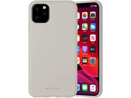 Ochranný kryt pro iPhone 11 Pro MAX - Mercury, Silicone Stone