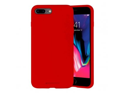 Ochranný kryt pro iPhone 7 PLUS / 8 PLUS - Mercury, Silicone Red