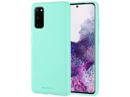 Pouzdro / kryt pro Samsung GALAXY S20 - Mercury, Soft Feeling Mint