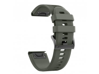 Řemínek pro Garmin Fenix 5 / 6 / 6 PRO / 7 - Tech-Protect, Smooth Green