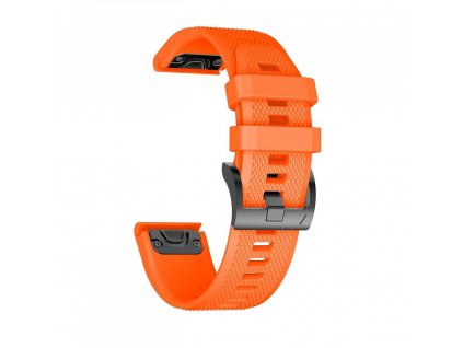 Řemínek pro Garmin Fenix 5 / 6 / 6 PRO / 7 - Tech-Protect, Smooth Orange