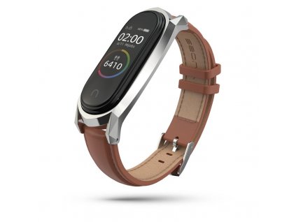 Řemínek pro Xiaomi Mi Band 5 / 6 - Tech-Protect, Herms Brown