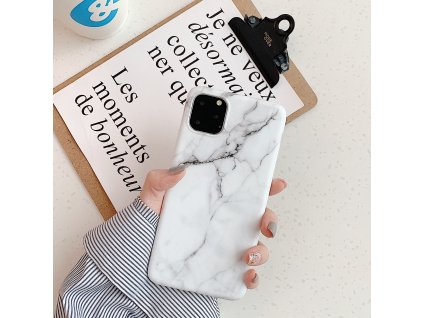 Ochranný kryt pro iPhone XS / X - Marble White