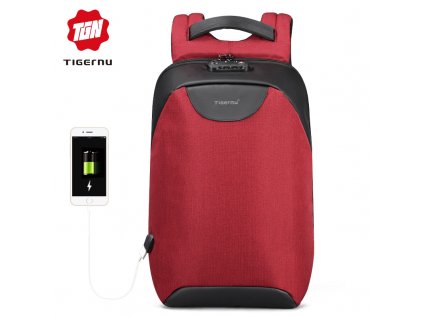 Městský batoh 15.6'' - Tigernu, T-B3611 Red