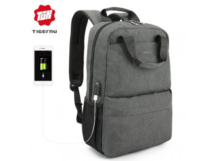 Městský batoh 15.6'' - Tigernu, T-B3508 Gray