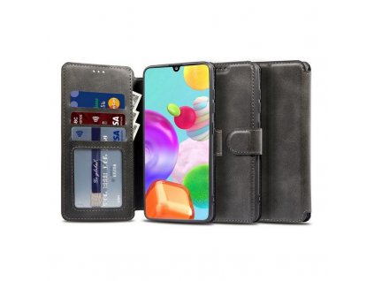 Pouzdro pro Samsung Galaxy A21S - Tech-Protect, Wallet Black