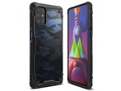 Ochranný kryt pro Samsung Galaxy M51 - Ringke, Fusion-X Camo