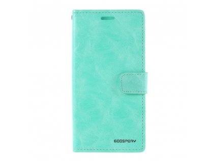 Knížkové pouzdro na iPhone 12 mini - Mercury, Bluemoon Diary Mint