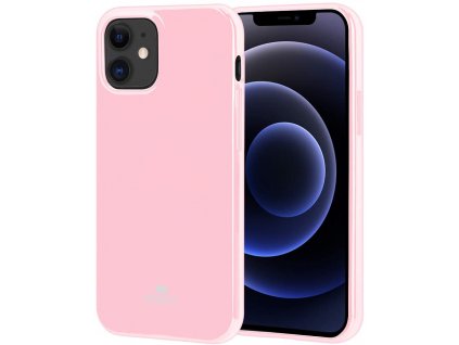Ochranný kryt pro iPhone 12 mini - Mercury, Jelly Pink