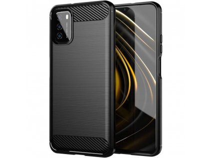 Ochranný kryt pro Xiaomi Poco M3 - Tech-Protect, Tpucarbon Black