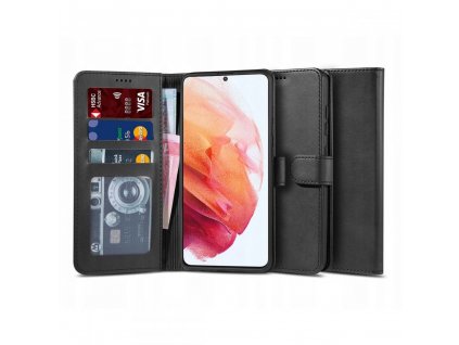 Ochranné pouzdro pro Samsung GALAXY S21+ PLUS - Tech-Protect, Wallet 2 Black