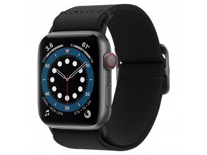 Řemínek pro Apple Watch 42mm / 44mm / 45mm / 49mm - Spigen, Fit Lite Black