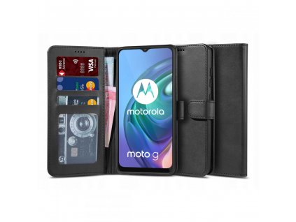 Ochranné pouzdro pro Motorola Moto G10 / G30 - Tech-Protect, Wallet 2 Black