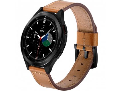 Řemínek pro Samsung Galaxy Watch 40mm / 42mm / 44mm / 46mm - Tech-Protect, Herms Brown