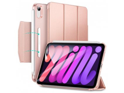 Ochranné pouzdro pro iPad mini 6 - ESR, Ascend Trifold Rose Gold