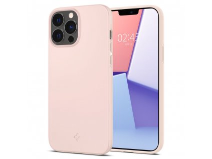 Ochranný kryt pro iPhone 13 Pro - Spigen, Thin Fit Pink