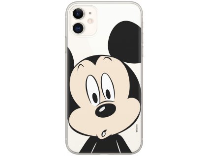 Etui Mickey 019 Disney Nadruk czesciowy Przezroczysty