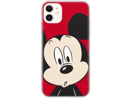 Etui Mickey 019 Disney Nadruk pelny Czerwony