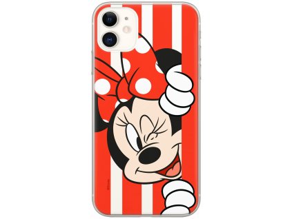 Etui Minnie 059 Disney Nadruk czesciowy Przezroczysty