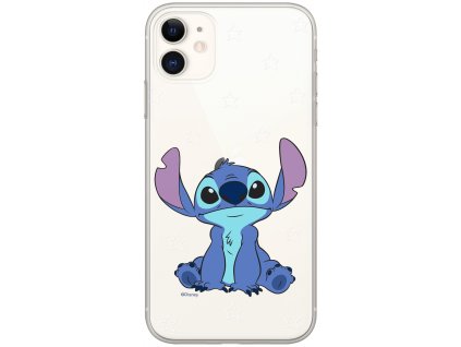 Ochranný kryt pro iPhone 13 - Disney, Stitch 006 Transparent