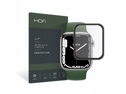Hybridní ochranné sklo pro Apple Watch 45mm - Hofi, Hybrid Glass