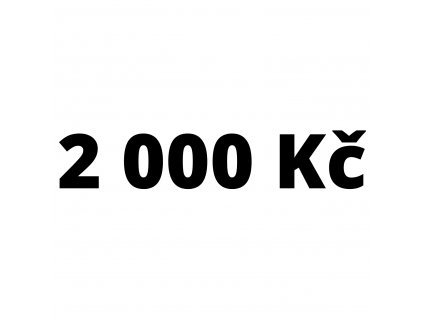 2000 Kč