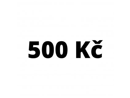 500 Kč