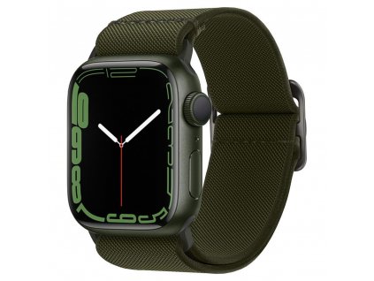 Řemínek pro Apple Watch 38mm / 40mm / 41mm - Spigen, Fit Lite Khaki