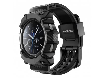 Řemínek s krytem pro Samsung Galaxy Watch 44mm - Supcase, Unicorn Beetle Black