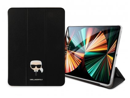 Pouzdro pro iPad Pro 12.9 (2022/2021/2020) - Karl Lagerfeld, Karl Head Black