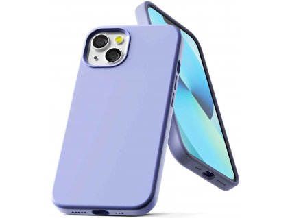 Ochranný kryt pro iPhone 13 - Mercury, Silicone Lavender Gray