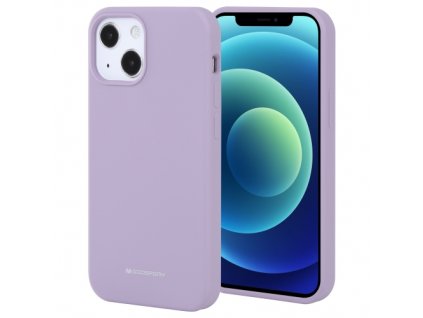 Ochranný kryt pro iPhone 13 - Mercury, Silicone Purple