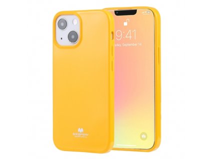 Ochranný kryt pro iPhone 13 Pro MAX - Mercury, Jelly Yellow