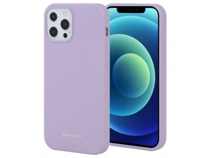 Ochranný kryt pro iPhone 13 Pro MAX - Mercury, Silicone Purple