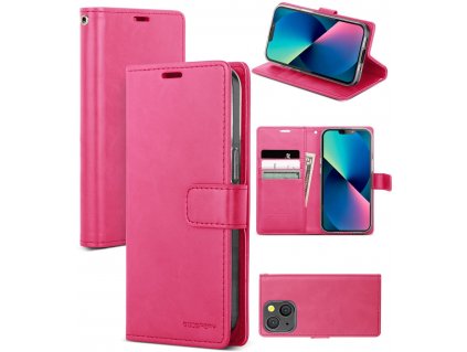 Ochranné pouzdro pro iPhone 13 mini - Mercury, Bluemoon Diary HotPink