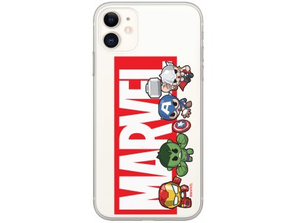 Etui Marvel 010 Marvel Nadruk czesciowy Przezroczysty 36521