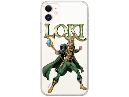 Etui Loki 002 Marvel Nadruk czesciowy Przezroczysty 36551