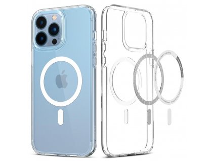 Ochranný kryt pro iPhone 13 Pro - Spigen, Ultra Hybrid Mag White