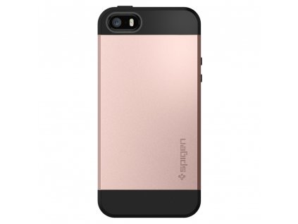 Pouzdro / kryt pro Apple iPhone 5 / 5S / SE - Spigen, Slim Armor Rose Gold