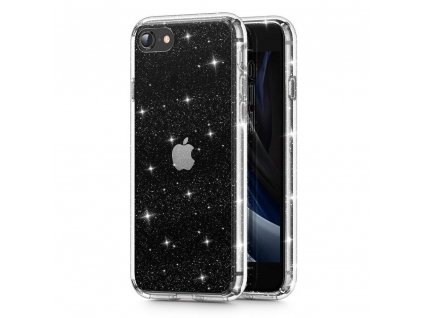 Ochranný kryt pro iPhone 7 / 8 / SE (2020/2022) - Tech-Protect, Glitter Clear
