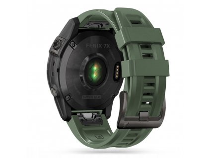 Řemínek pro Garmin Fenix 3 / 5X / 3HR / 5X PLUS / 6X / 6X PRO / 7X - Tech-Protect, Iconband Army Green