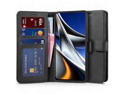 Pouzdro pro Xiaomi Poco X4 Pro 5G - Tech-Protect, Wallet 2 Black