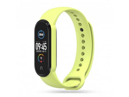 Řemínek pro Xiaomi Mi Band 5 / 6 / 7 - Tech-Protect, Iconband Lime