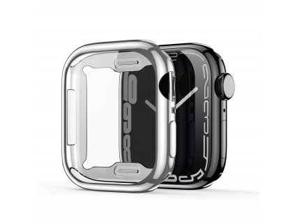 Ochranný kryt pro Apple Watch 41mm - DuxDucis, Samo Silver