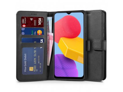 Pouzdro pro Samsung Galaxy M13 - Tech-Protect, Wallet Black