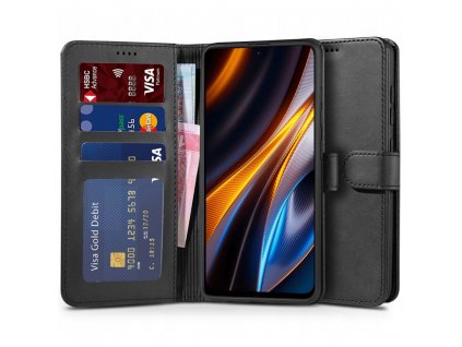 Pouzdro pro Xiaomi Poco X4 GT - Tech-Protect, Wallet 2 Black