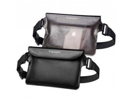 Plážová sada (2ks) - Spigen, A620 Waist Bag Black