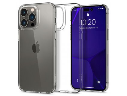 Ochranný kryt pro iPhone 14 Pro MAX - Spigen, Air Skin Hybrid Crystal Clear