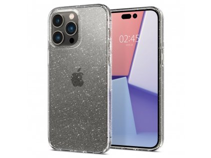 Ochranný kryt pro iPhone 14 Pro - Spigen, Liquid Glitter Crystal